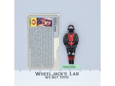 Strato-Viper V1 MAIL AWAY 100% Complete G.I. Joe 1986 Hasbro Vintage Figure