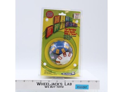 Mind Twister Dr. Toyz 1995 Brain Teaser Twistable Puzzle Ball NEW MISP SEALED
