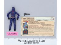 Cobra Commander V2 MAIL AWAY 100% Complete G.I. Joe 1984 Hasbro Vintage Figure