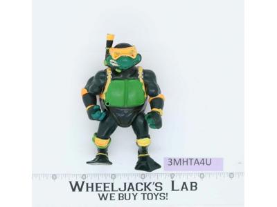Navy Seal Mike Teenage Mutant Ninja Turtle TMNT 1992 Playmates Vintage Figure