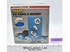 Smurf AM Radio and Headset W/Belt Clip 1982 Power Tronic