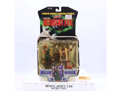 Zombie/Forest Speyer W/Cardback & Bubble 100% Complete Resident Evil ToyBiz