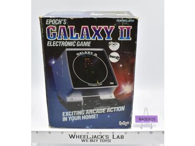 Galaxy II Electronic Handheld Game 1981 Epoch Vintage