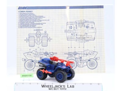 Ferret ATV MAIL AWAY G.I. Joe 1985 Hasbro Vehicle Action Figure