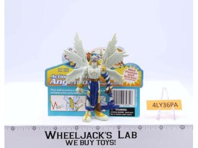 Angemon Digimon Digivolving Digivolve 2000 Bandai Action Figure