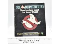 Ghostbusters Meet the Laser Ghost Book Vintage 1985