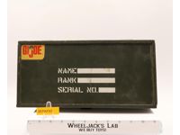 G.I. Joe Wooden Footlocker 1964 Hasbro Vintage Action Accessory