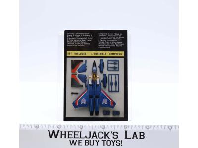 Thundercracker CANADIAN Instruction Manual Booklet 1984 Hasbro G1 Transformers