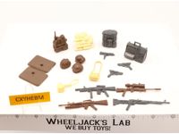 Lot Battle Gear Accessory 5 Set 6 1987 Weapons GI Joe Vintage