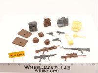 Lot Battle Gear Accessory 5 Set 5 1987 Weapons GI Joe Vintage