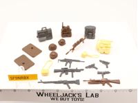 Lot Battle Gear Accessory 5 Set 3 1987 Weapons GI Joe Vintage