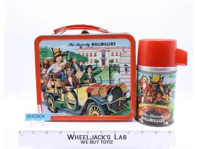 The Beverly Hillbillies Metal Lunchbox W/Thermos Aladdin 1963 Vintage