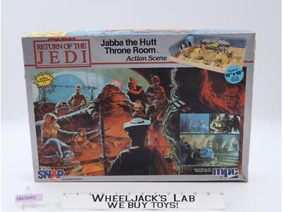 Jabba the Hutt Throne Room Star Wars 1983 Fundimentions MPC Model Kit