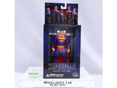 Superman Justice League Series 1 2005 DC Direct 7.25" Action Figure NEW SEALED