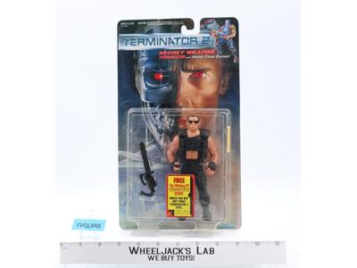 Secret Weapon Terminator 2 w Chest Cannon Kenner 1991 MOSC Vintage Action Figure