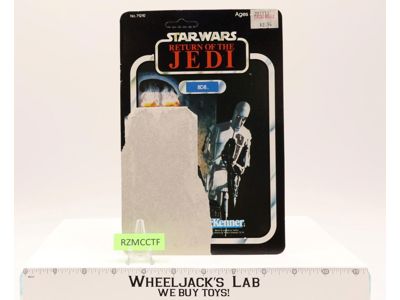 8D8 100% Complete 77 Back-A Star Wars ROTJ 1983 Kenner Action Figure NO REPRO