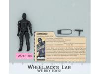 Snake Eyes V1 Straight Arms 100% Complete G.I. Joe 1982 Hasbro Vintage Figure
