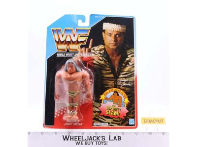 Superfly Jimmy Snuka WWF Wrestling Action Figure 1990 Hasbro NEW MOSC SEALED