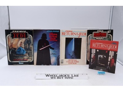 Star Wars Empire Strikes Back Storybooks Coloring Collector's 5 Book LOT 1982 83