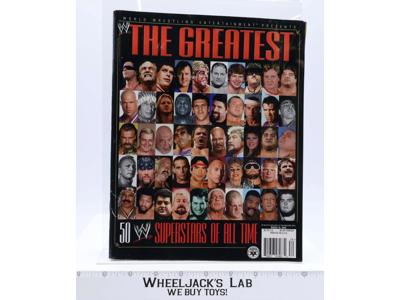 WWF WWE The Greatest 50 Superstars of All Time 2004 Magazine