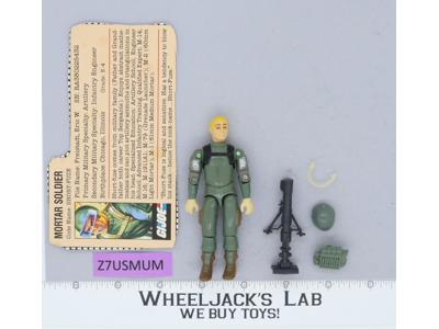 Short-Fuze V1 Straight Arms 100% Complete G.I. Joe 1982 Hasbro Vintage Figure