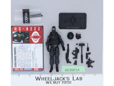 Cobra Shock Trooper 100% Complete GI Joe Pursuit of Cobra 2010 Hasbro Figure