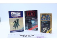Star Wars Trilogy 3 PB Book LOT SW ESB ROTJ Glut Kahn Lucas Illustrated 70s 80s