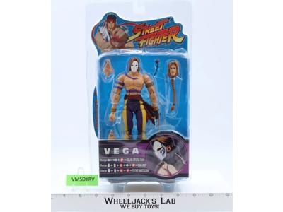 Vega Street Fighter Round 2 2005 Capcom Sota Toys Action Figure NEW SEALED
