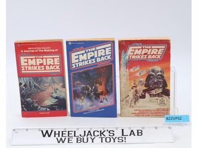 Star Wars ESB 3 First Edition PB Book LOT Arnold Glut Lucas MARVEL Comic 1980
