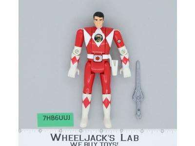 Jason Red Ranger Auto Mighty Morphin Power Rangers 1993 Bandai 5.25" Sword Works