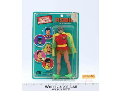 Robin Boy Wonder WGSH DC Comics 1979 Mego Figure NEW MOSC SEALED