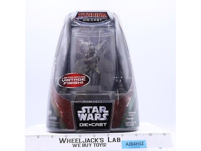 Boba Fett Die-Cast Titanium Series Star Wars 2005 Hasbro NEW MISB SEALED