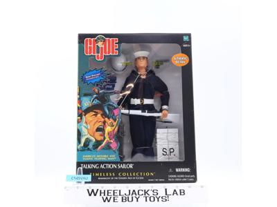 Talking Action Sailor GI Joe Timeless Collection 2002 Hasbro Figure NEW SEALED