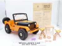 Camping Set W/Vehicle #4560 Johnny West 1960's Marx Action Figure Vehicle