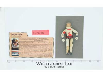 Ace V1 100% Complete MAIL AWAY G.I. Joe 1983 Hasbro Vintage Action Figure