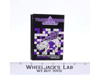 Snarler Action Figure Instruction Manual Booklet 1988 G1 Transformers Vintage