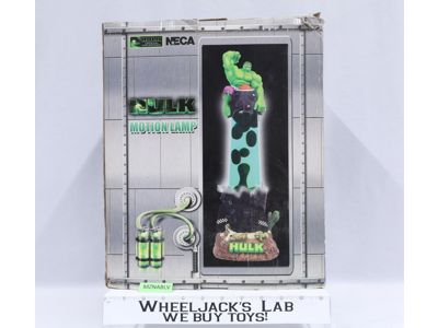 Hulk Motion Lamp Lava Lamp 2003 NECA 21" Tall