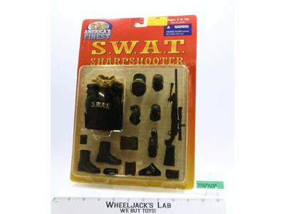 S.W.A.T. Sharpshooter America's Finest 2000 21st Century Toys Accessories NEW
