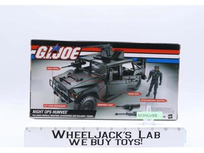 Night OPS Humvee W/ Rollbar GI Joe 2005 Hasbro NEW MISB SEALED
