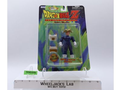 Super Saiyan Trunks Series 3 Dragonball Z 1999 Irwin Toys Figure NEW MOSC SEALED