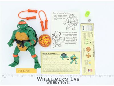 Mutations Mutatin' Michaelangelo 100% Complete TMNT 1992 Playmates Action Figure
