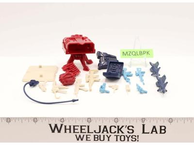 Lot Battle Gear Accessory 4 Set 9 Complete 1986 Weapons G.I. Joe Vintage