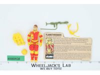 Blowtorch V1 100% Complete G.I. Joe 1984 Hasbro Vintage Action Figure