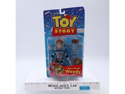 Space Sheriff Woody Disney Toy Story 1998 Mattel Action Figure NEW SEALED