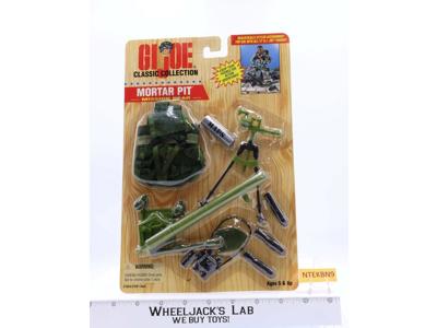 Mortar Pit Mission Gear Classic Collection For 12" Figure MOSC Hasbro 1996