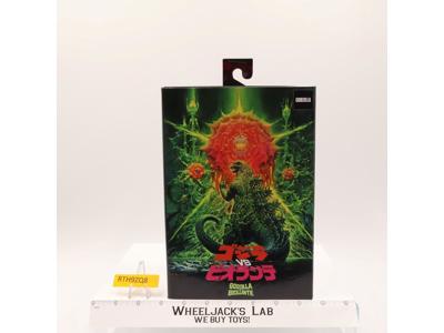 Godzilla vs Biollante Toho 1989,2017 NECA Action Figure NEW MISB SEALED