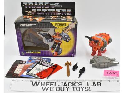 Tantrum W Box 100% Complete 1986 Vintage Hasbro G1 Transformers Action Figure