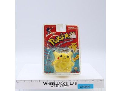 Pikachu Plush Clip-On Pokémon 1998 Tiger Electronics SOUND WORKS NEW SEALED