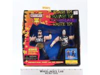 Hulk Hogan/Sting Wrestlers w/Wrestling Ring NEW MSB 1997 WCW Starrcade Toymakers