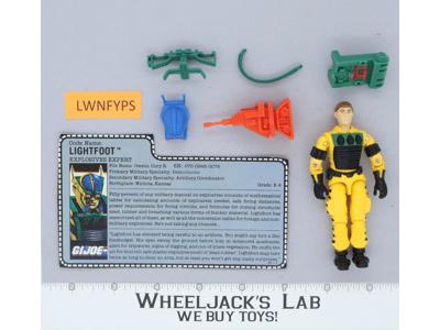 Lightfoot V1 100% Complete G.I. Joe 1988 Hasbro Vintage Action Figure